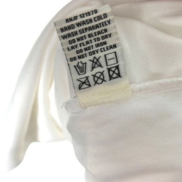 Aura Women's Puff Sleeve Square Neck Floral Empire Cut Mini Dress White Size S - Picture 4 of 7